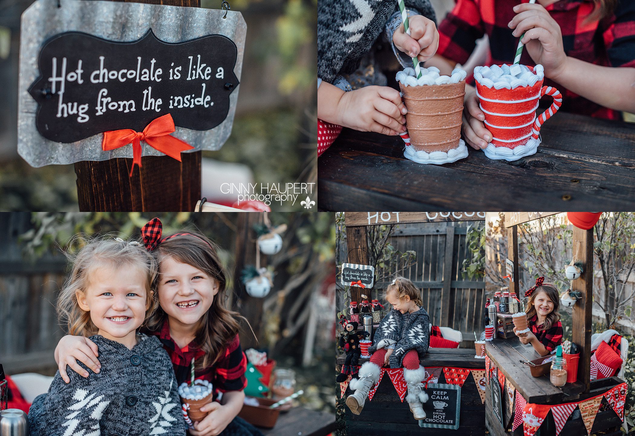 christmas mini sessions denver 2016,denver fall mini sessions,ginny haupert,ginny haupert photography,hot cocoa stand,rustic,shabby chic,