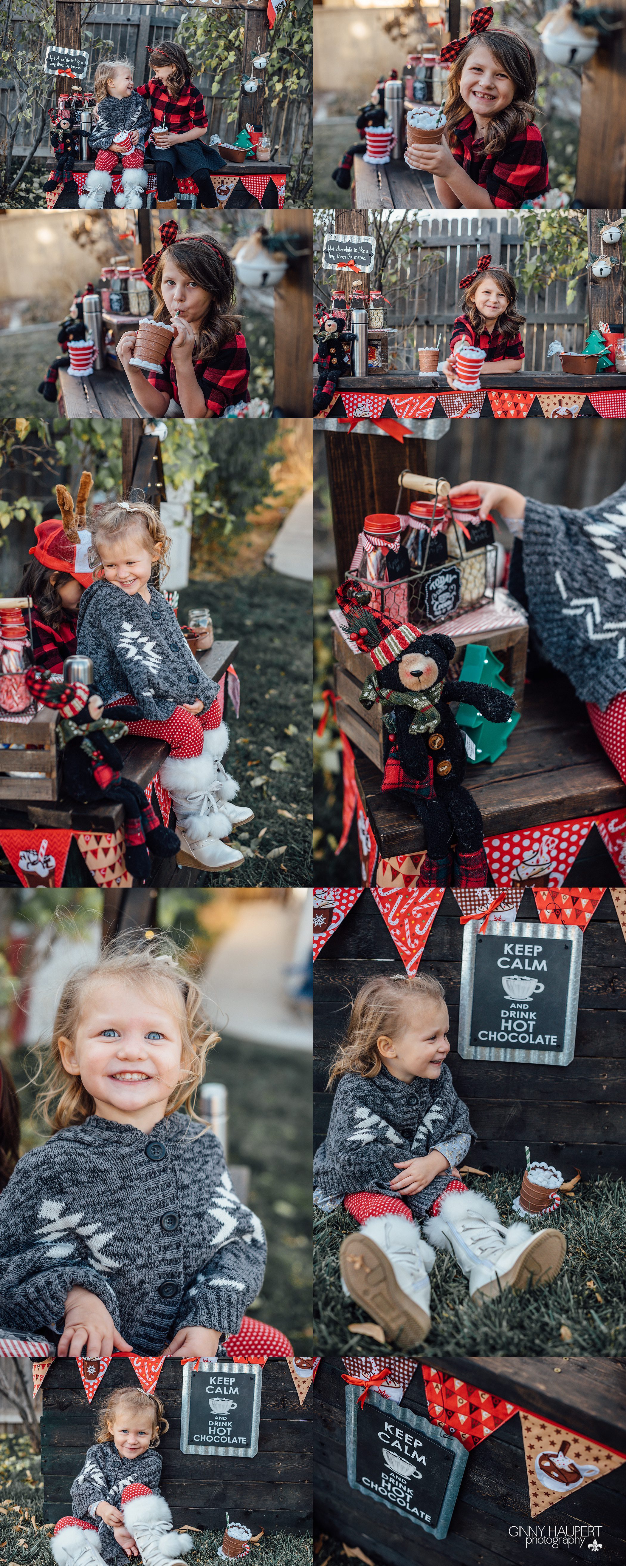 Denver Christmas Mini Session, denver fall mini sessions,ginny haupert,ginny haupert photography,hot cocoa stand,rustic,shabby chic,