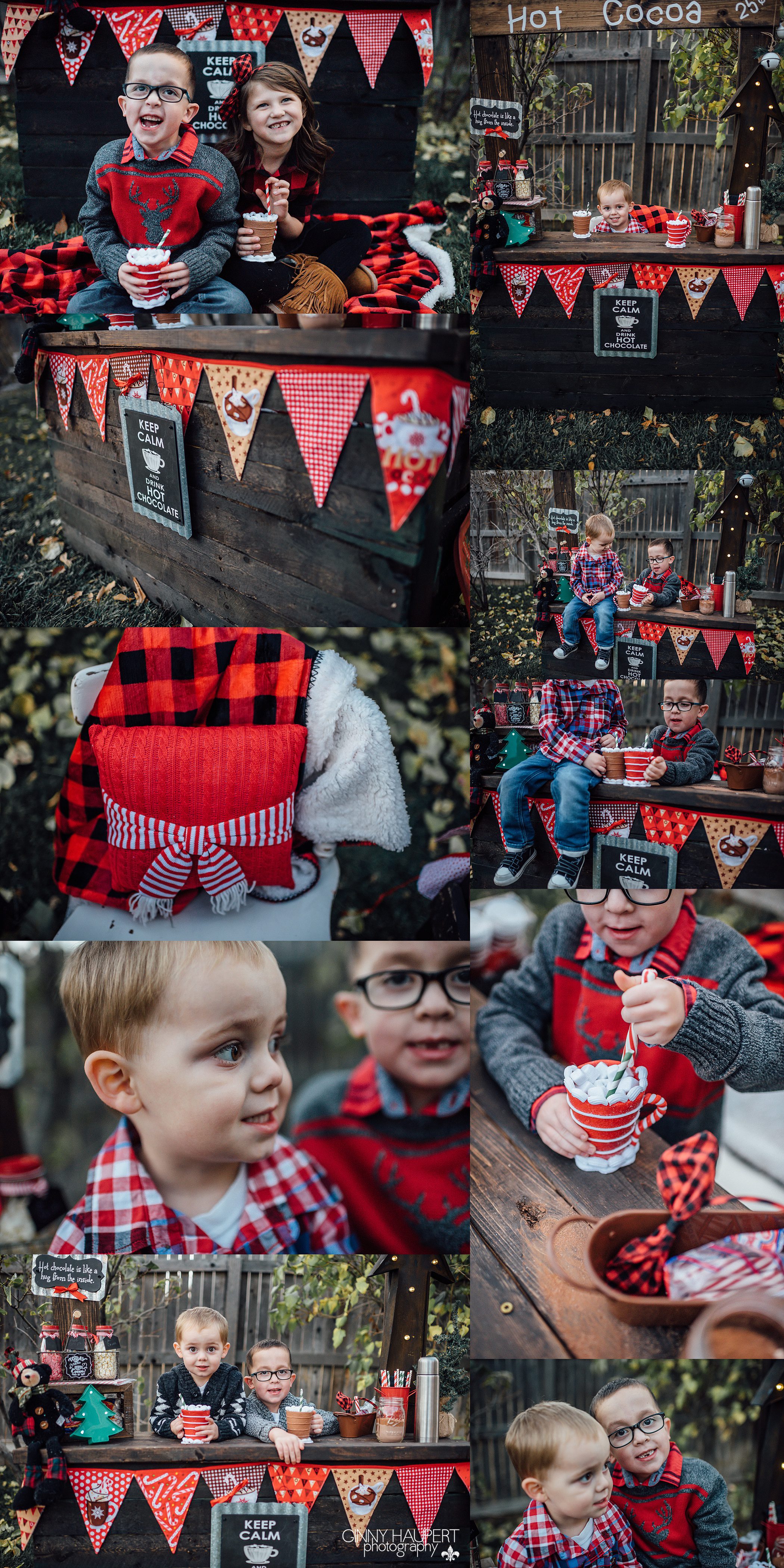 christmas mini sessions denver 2016,denver fall mini sessions,ginny haupert,ginny haupert photography,hot cocoa stand,rustic,shabby chic,
