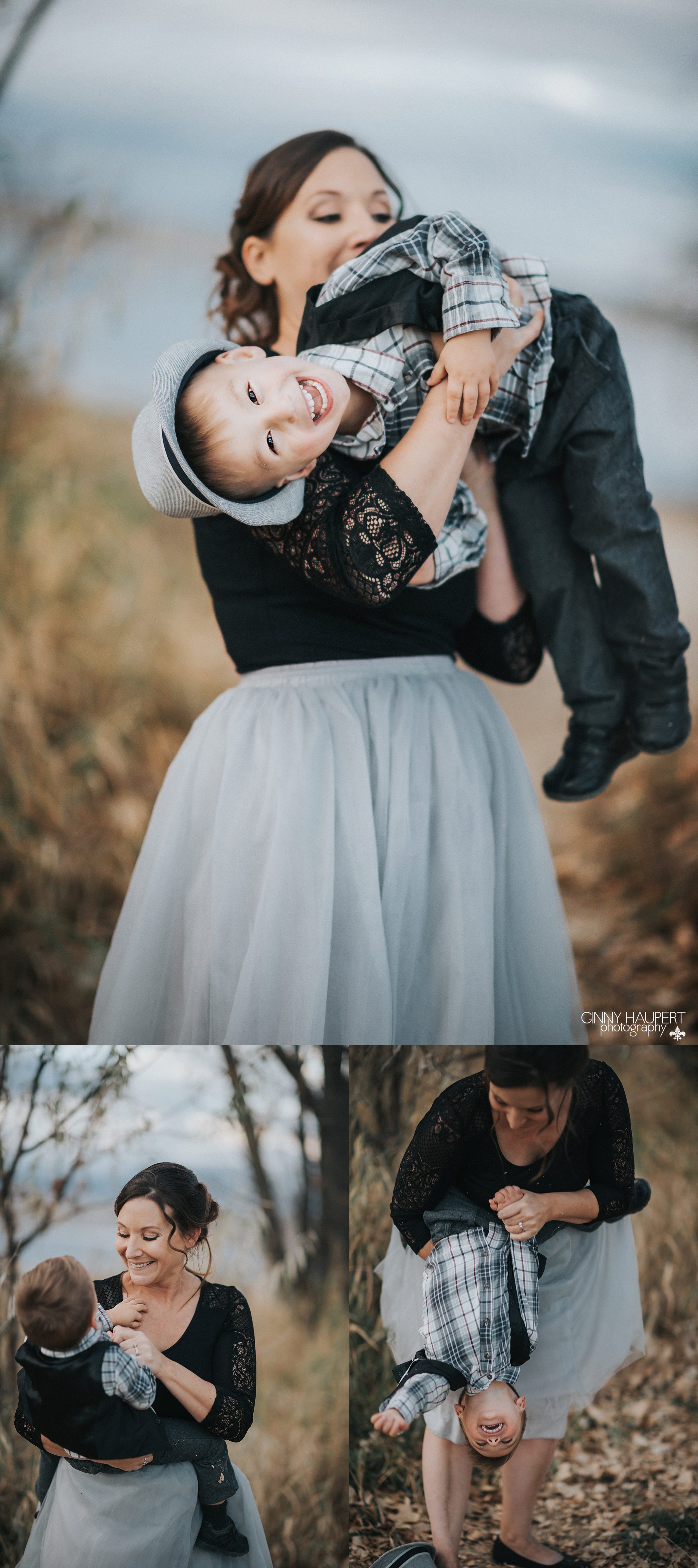 Mother and Son Mommy and Me Session