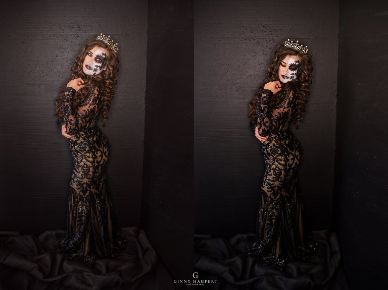Houston makeup artist stuns the world with chillingly glamorous sugar skull  makeovers
