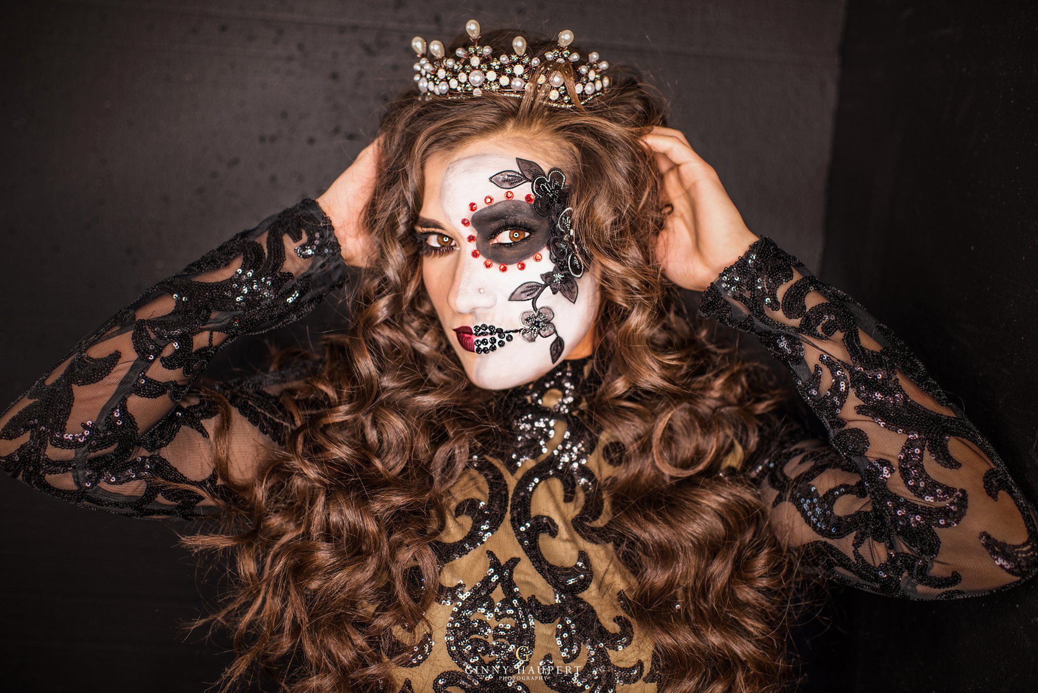 sugar skull, Halloween makeup, diy day of the dead, dia los muertos, costume