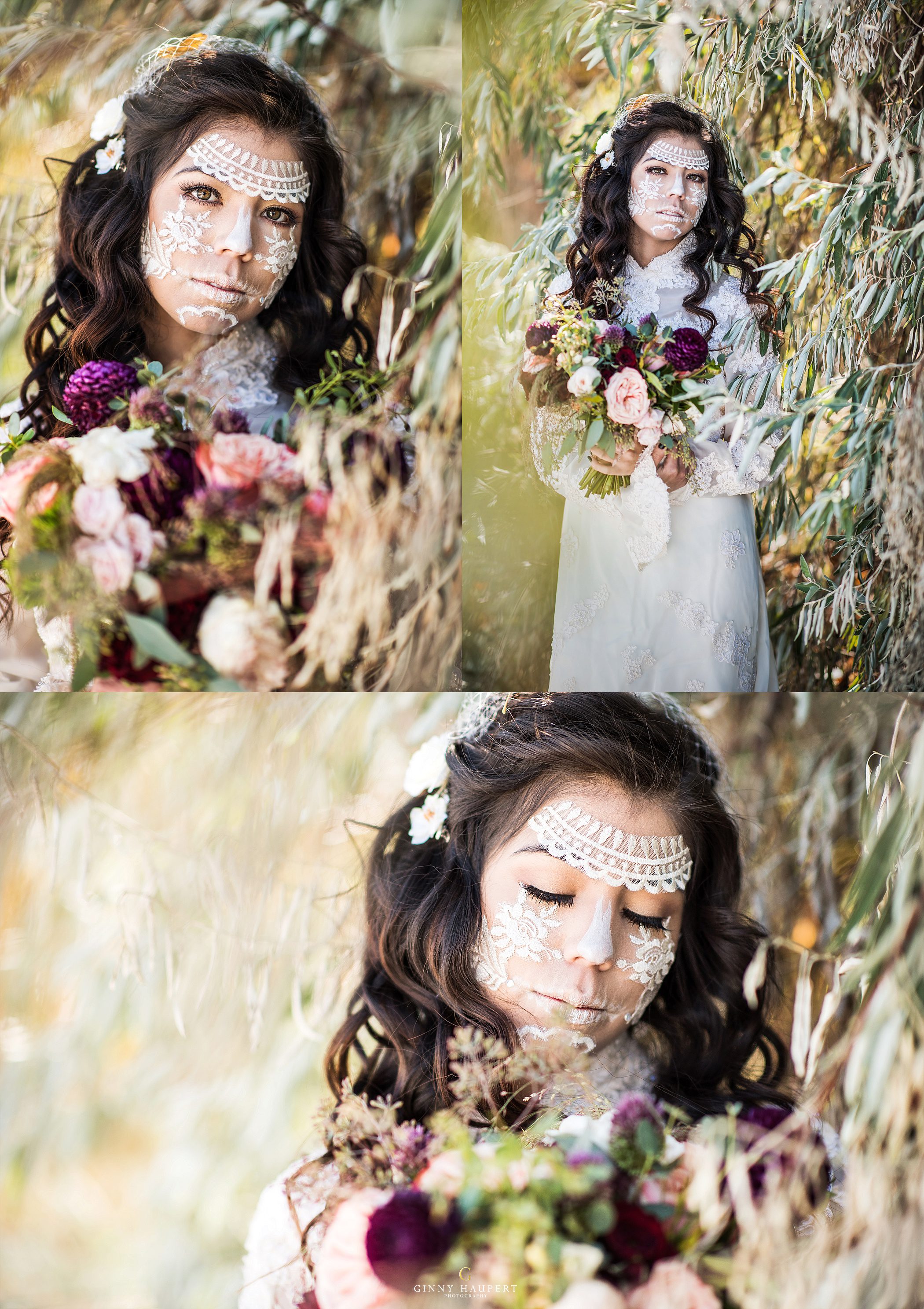 sugar skull photoshoot makeup