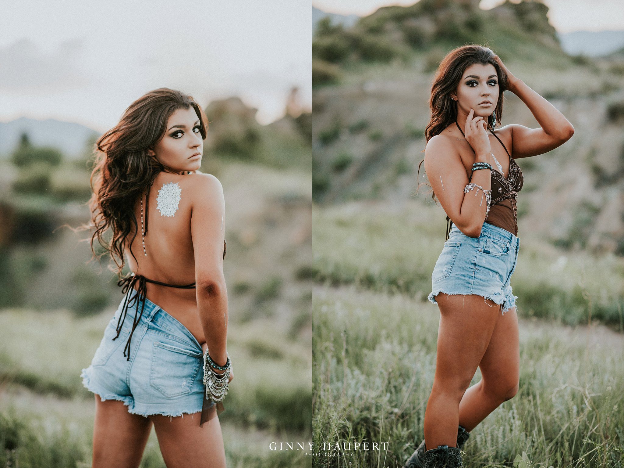 denver boudoir, fort collins boudoir, wyoming boudoir, cowgirl, western, country, style, outdoor