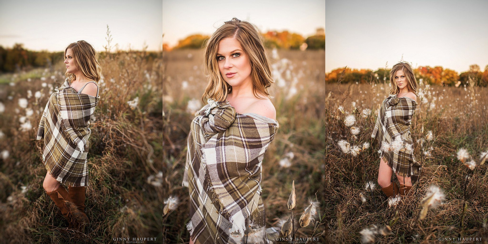 outdoor boudoir, fall, denver, colorado, photo, phtotographer,, photography, studio, best, top, cotton field, plaid, inspiration