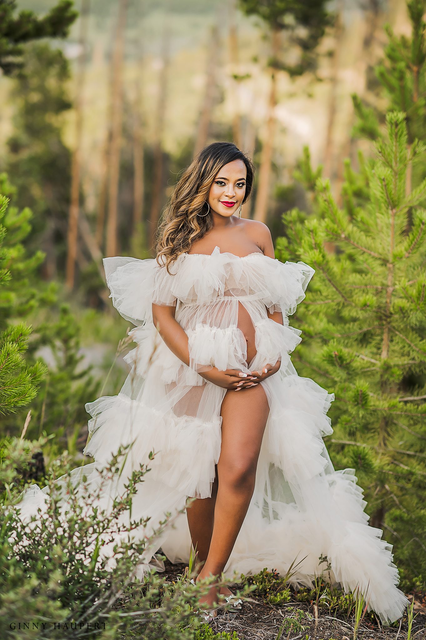 best places for a maternity shoot in Colorado-summit county, keystone, breck, silverthorne