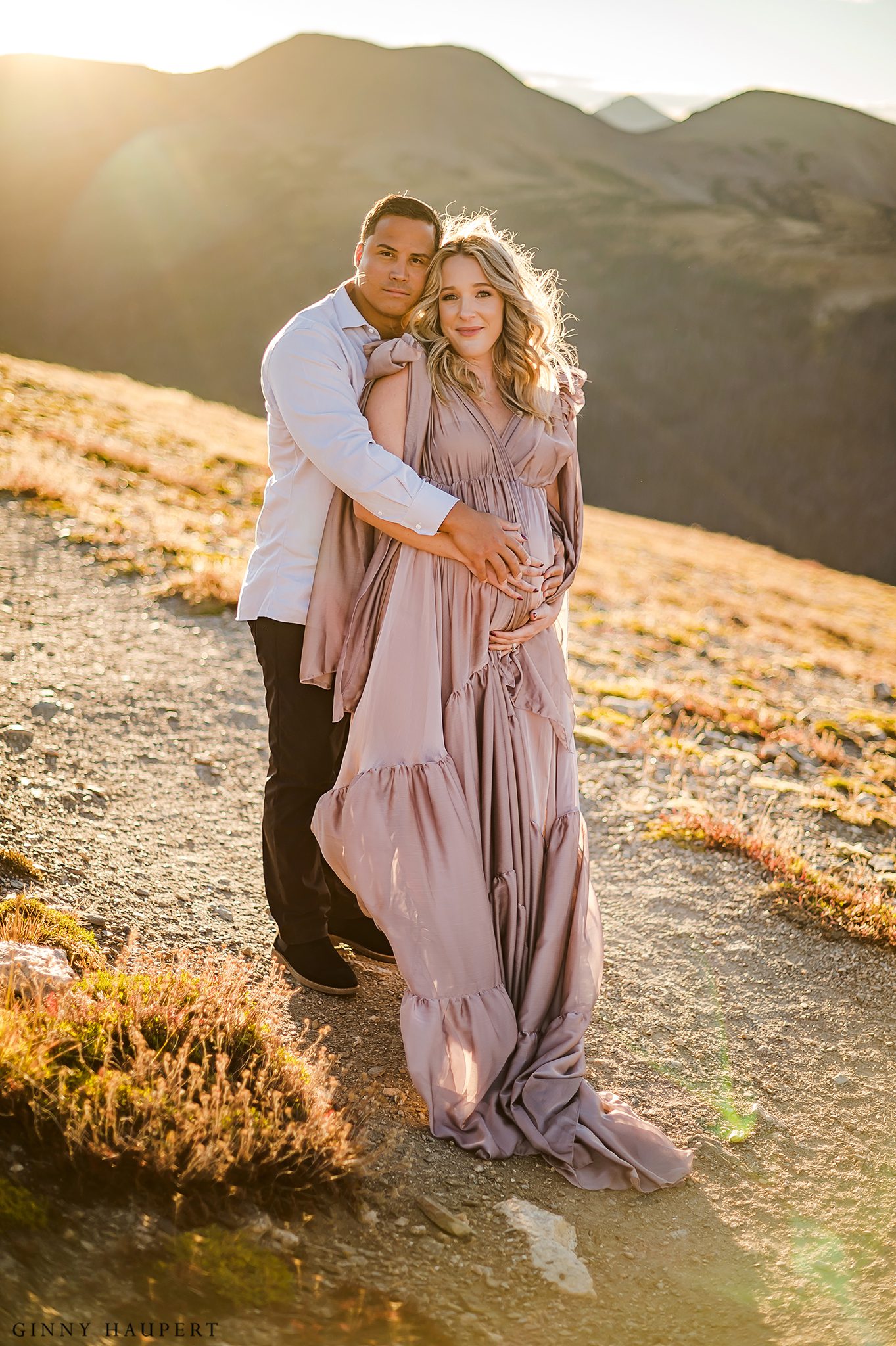 best places for a maternity shoot in Colorado-rocky mountain national park