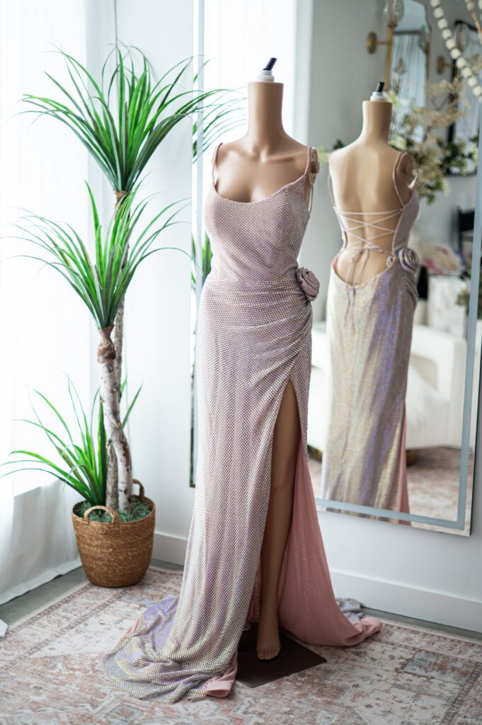 Jovani Rose Nude AB Crystal Gown (8)