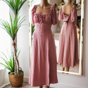 Milk Maid Mauve Dress (XL)