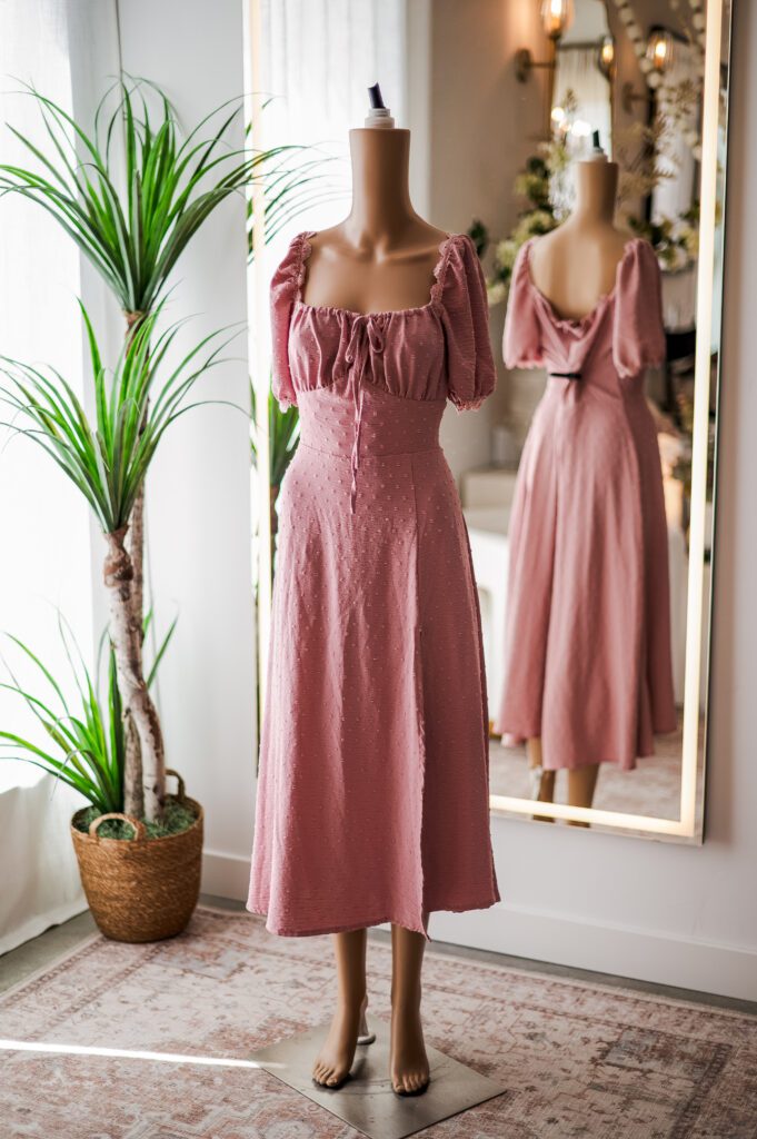 Milk Maid Mauve Dress (XL)