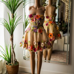 Mac Duggal Sunflower Sundress (4 & 6)